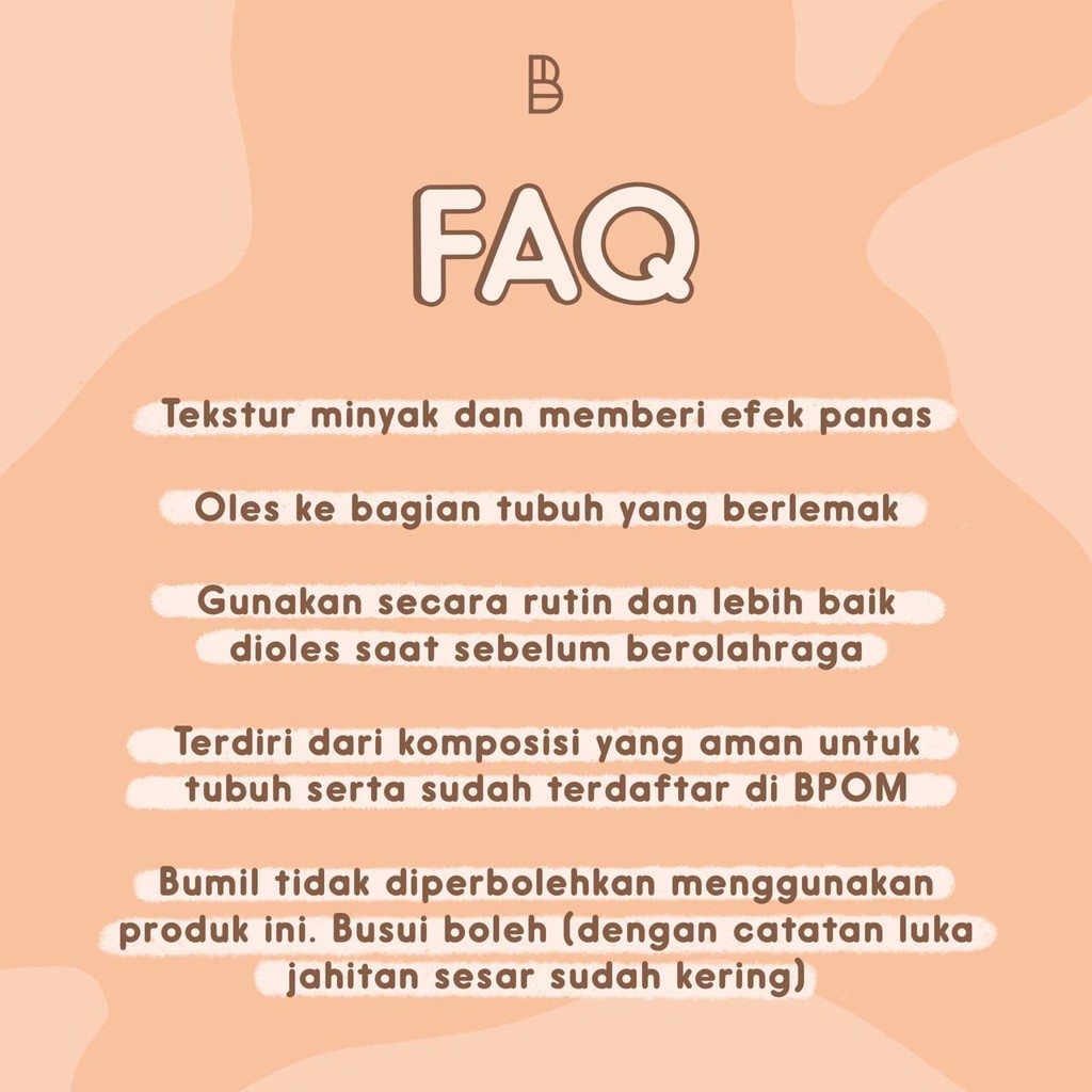 HOT SLIMMING OIL (PELANGSING DIET BUSUI FRIENDLY) BPOM