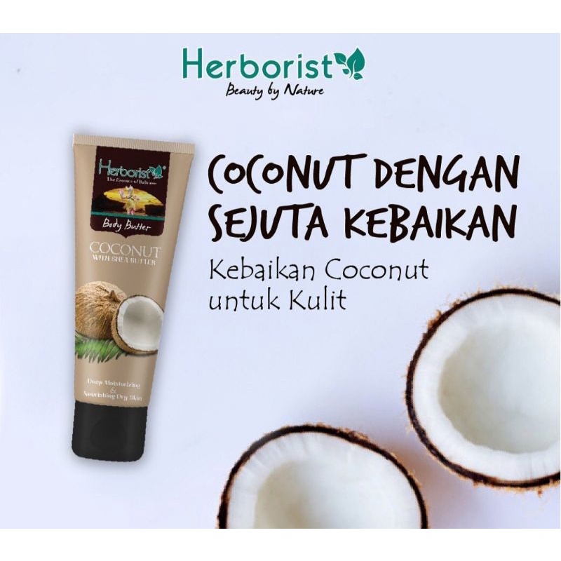 ☀️cahaya acc☀️HERBORIST COCONUT BODY BUTTER