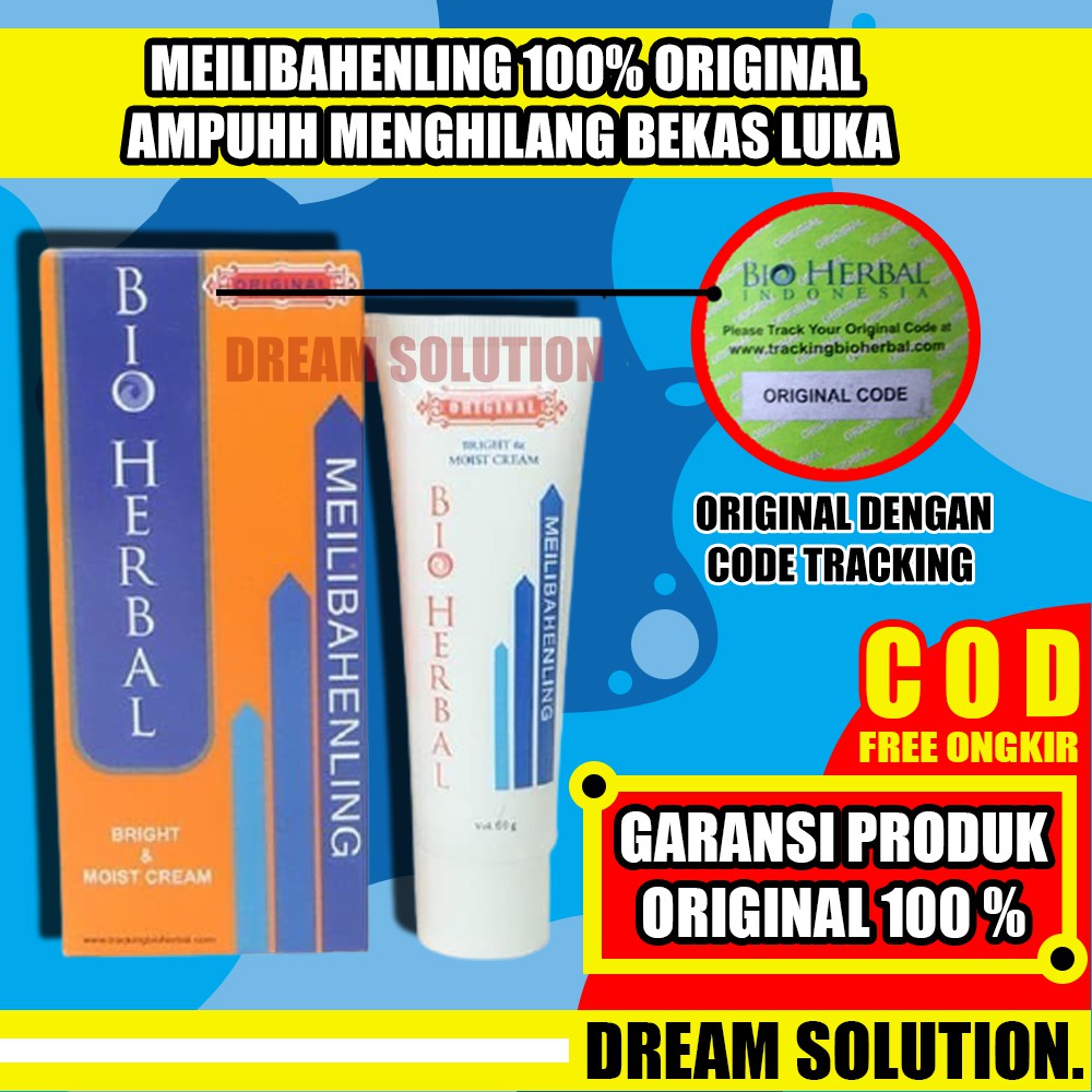 Meilibahenling Salep Cream Obat Penghilang Bekas Luka Hitam Koreng lama keloid Ampuh