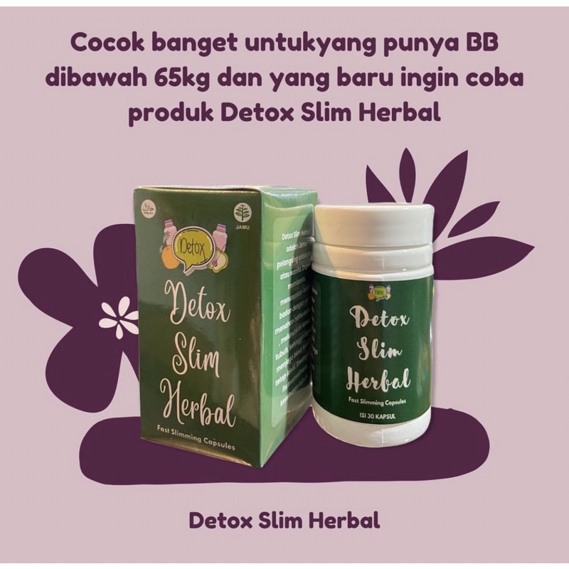 DETOX SLIM HERBAL (30 KAPSUL)