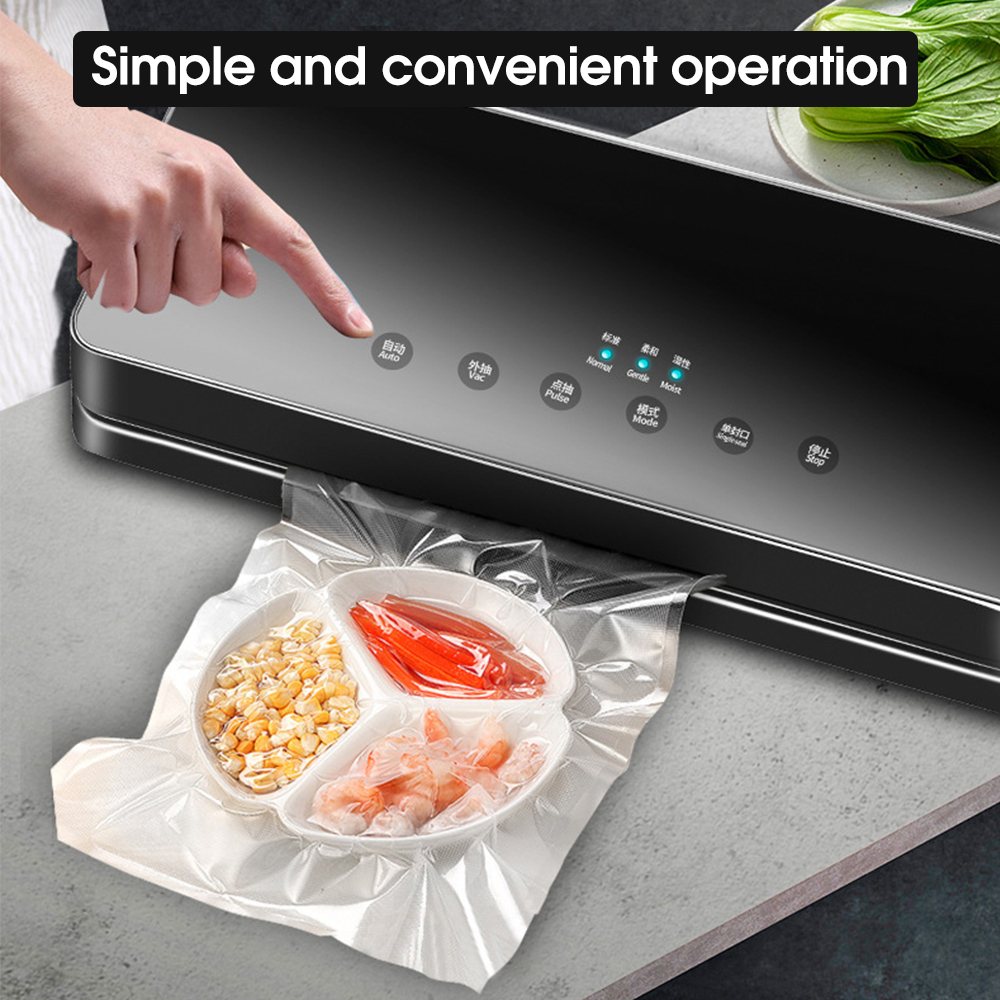 High Quality Portable Food Vacuum Sealer Sealer  Perekat Plastik Mesin Vacum Makanan