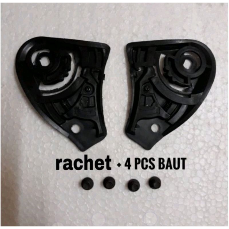 RACHET HELM INK CENTRO DAN KYT DJ MARU BONUS BAUT || DUDUKAN KACA HELM CENTRO + 4 BAUT CENTRO