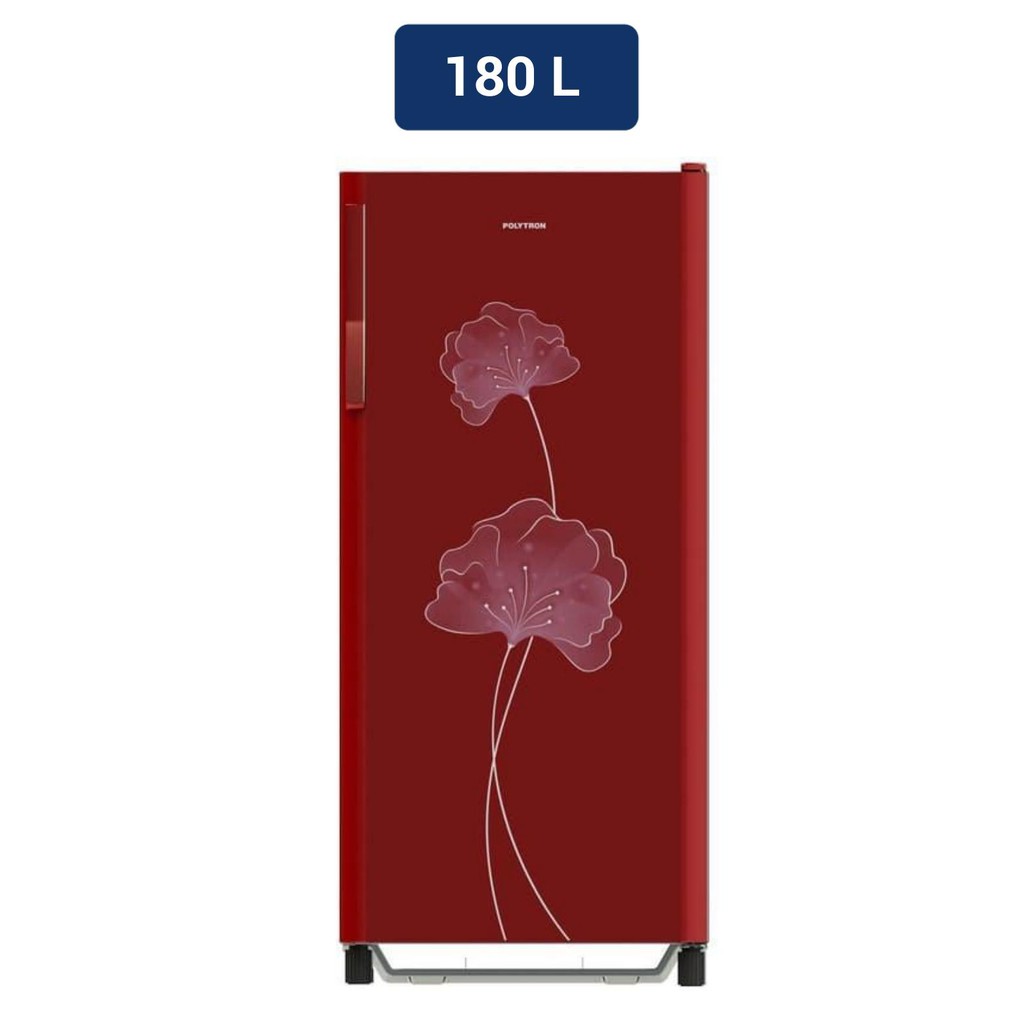 Polytron Kulkas 1 Pintu - PRA18BNR - Merah Maroon