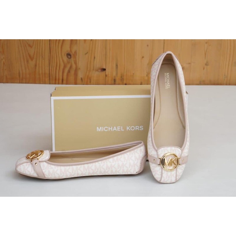 sepatu MK original/Michael kors shoes fulton soft pink size 8,5