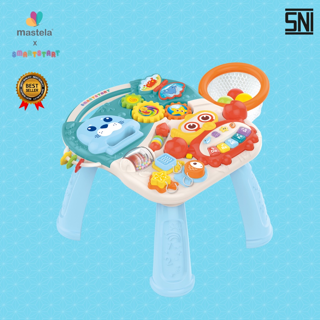 MASTELA Grande Activity / Push Music Walker - Baby Walker dengan musik 5 in 1 Mode, Play and Learn