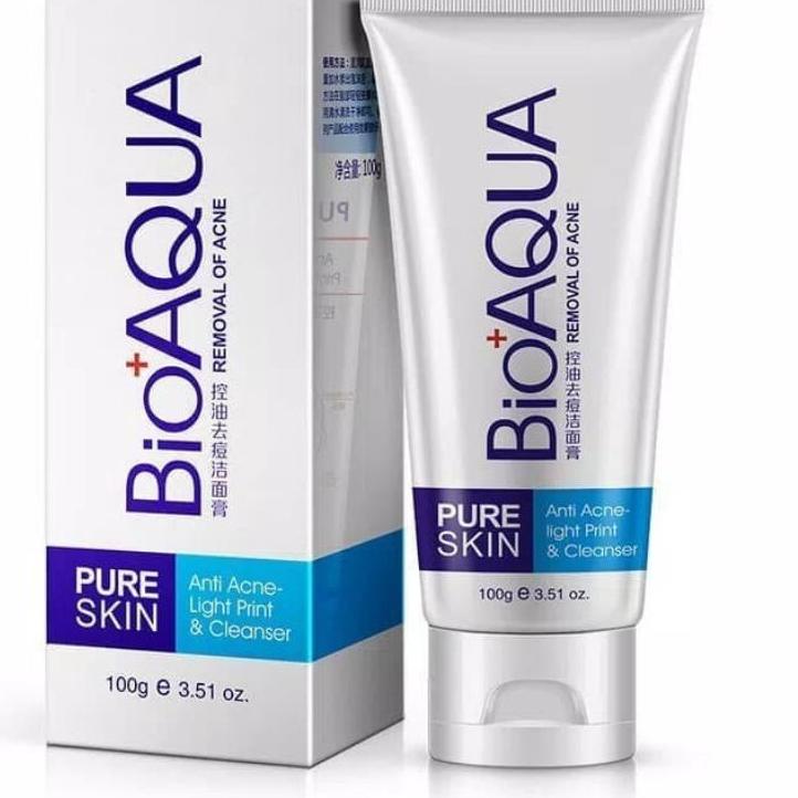『30%』 (COD) BIOAQUA PURE SKIN ACNE BRIGHTENING & SOLUTION ORIGINAL REMOVAL OF ACNE / SKIN CARE JERAW