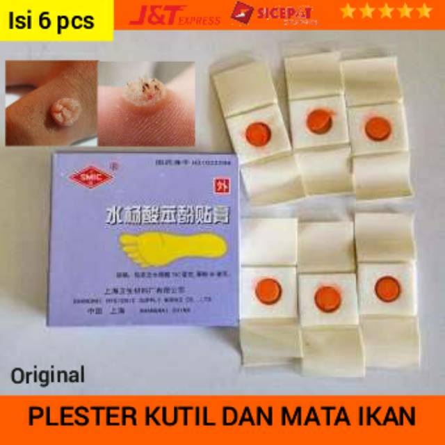 Plester obat kutil dan mata ikan plester kutil penutup kutil koyo kutil ji yan gao