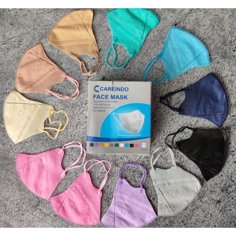 Masker Duckbill Careindo Mix  warna