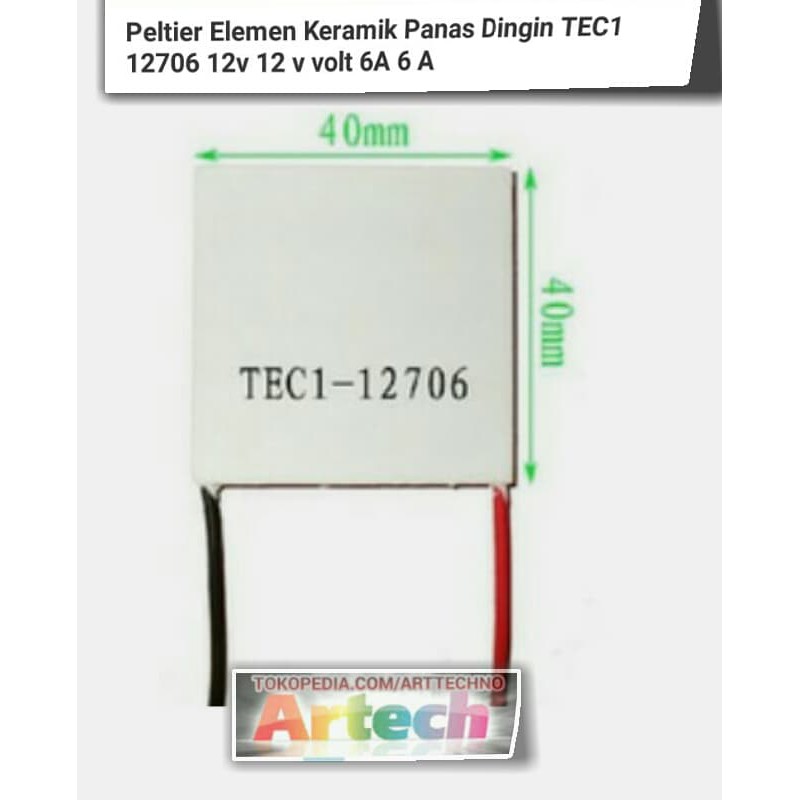 

Peltier TEC-12706 PELTIER