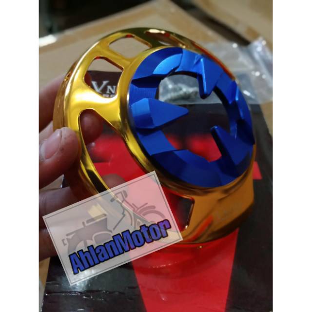 Cover kipas CNC /Cover Ujung kipas /Cover Kipas Beat, Scoopy, Mio /AKSESORIS kipas motor/Cover Kipas