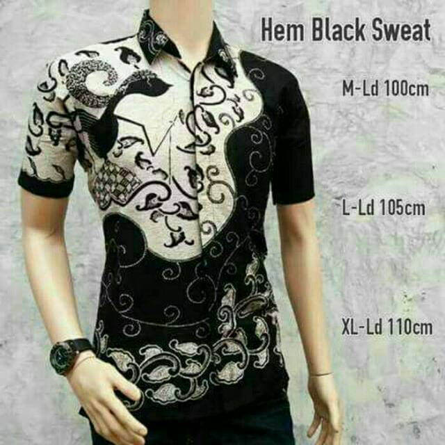 HEM, LENGAN PENDEK, BAJU BATIK, BATIK PEKALONGAN, ATASAN PRIA, SERAGAM BATIK #terbaru #top