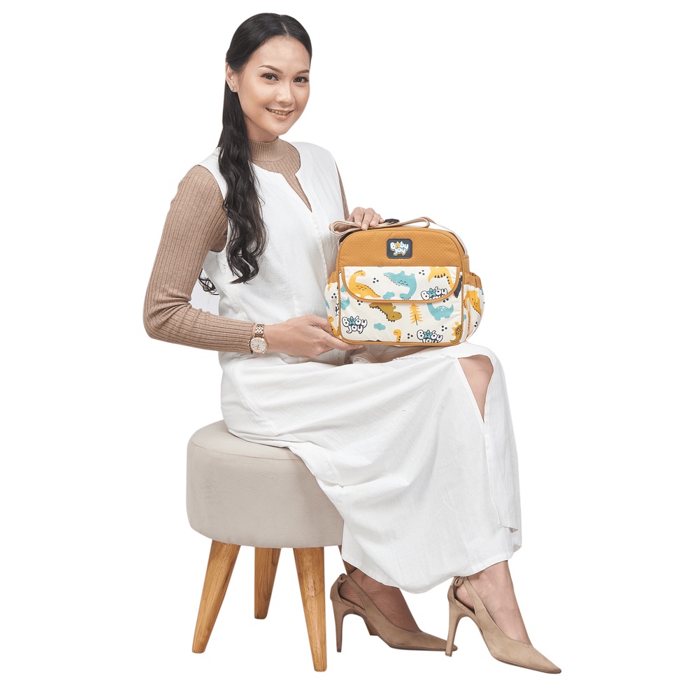 Baby Joy Tas Bayi Kecil Little Dino Series BJT1039 BJT 1039 diaper bag
