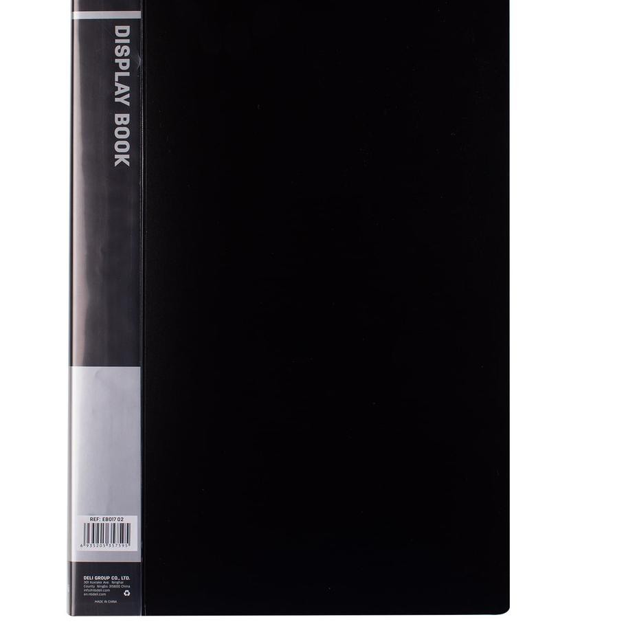 

LST Deli Display Book Clear Holder Seri Rio FC 40 halaman Cover Plastik PP yang kuat warna cerah EB