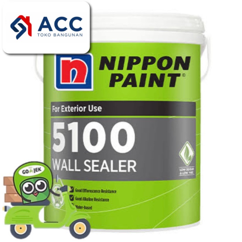 Cat Nippon 5100 Wall Sealer Eksterior 20ltr / Cat Dasar