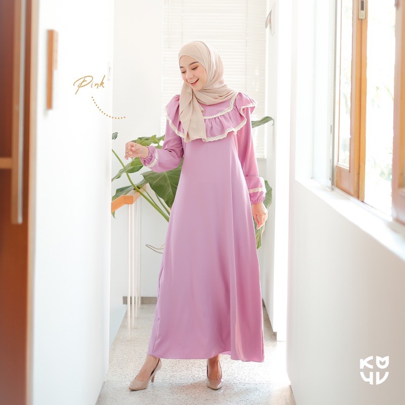 Gamis Kode Viola Dress Hot Item