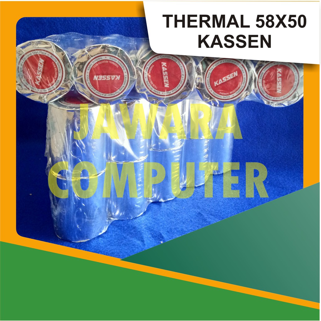 

KERTAS THERMAL 58X50 KASSEN