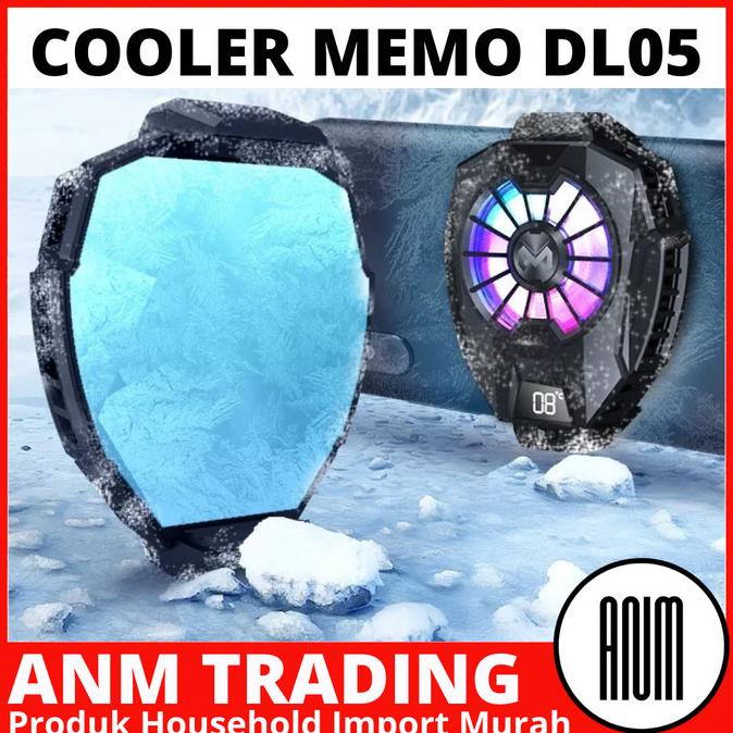 Cooler Handphone MEMO DL05 Gaming Fan Cooler / Pendingin / Gamepad HP