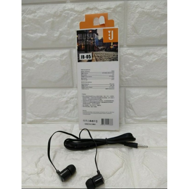 Handfree SK-JB05 Universal Earphone Wired Headset JBL Murah SuperBass Stereo Grosir Murah