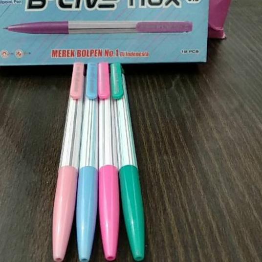 

MU96 Pulpen Standard B'Live Nox 0,3mm isi 12pcs .,!