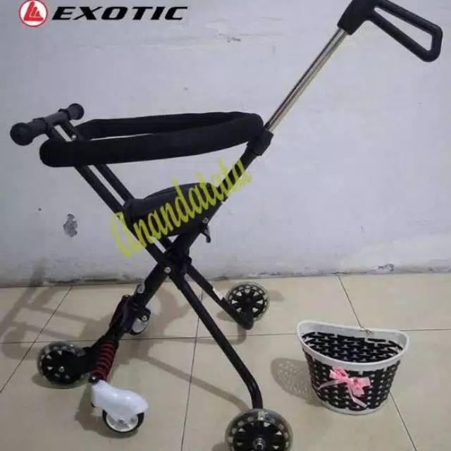 Magic stroller micro trike 5 roda / sepeda dorong an   ak via