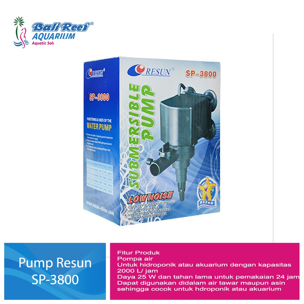 Resun SP 3800 Pompa Celup Aquarium Resun SP 3800