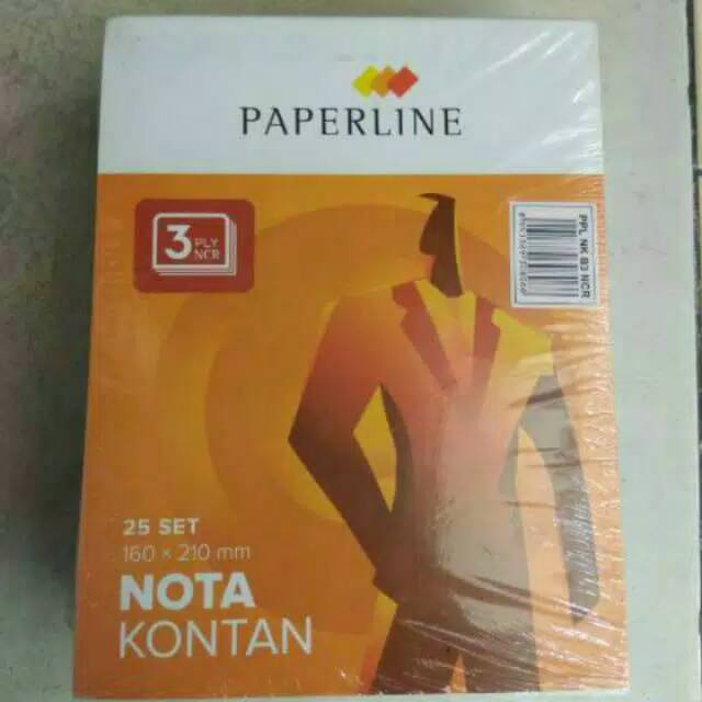 

Nota kontan 3ply /1pak isi 10