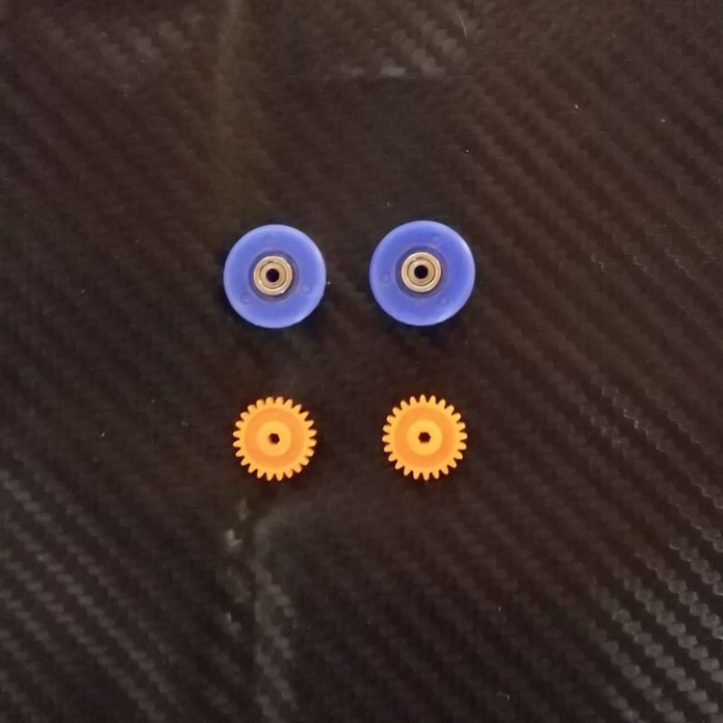 Tamiya Floating Gear Blue Biru Ori Chassis Ms Ma High Speed 4:1