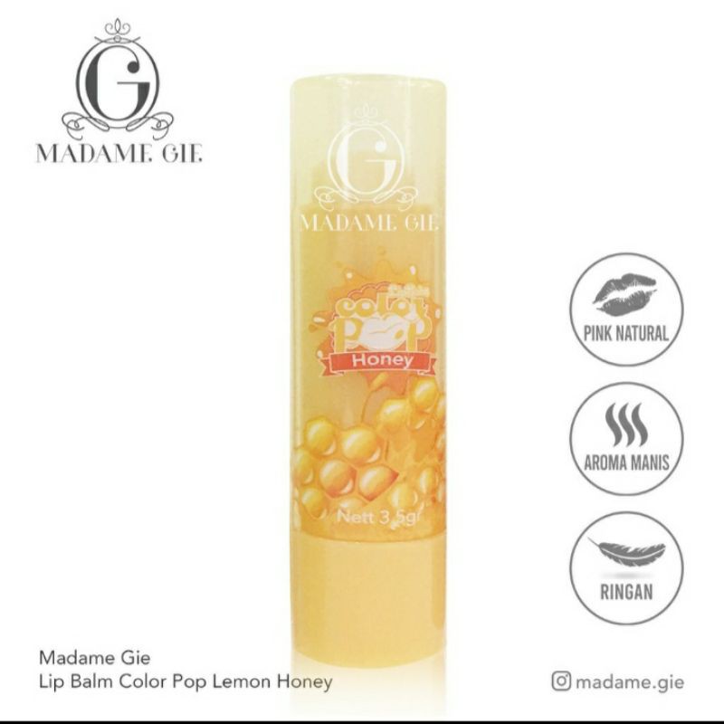 Madame Gie Color Pop Lip Balm Fruity Series