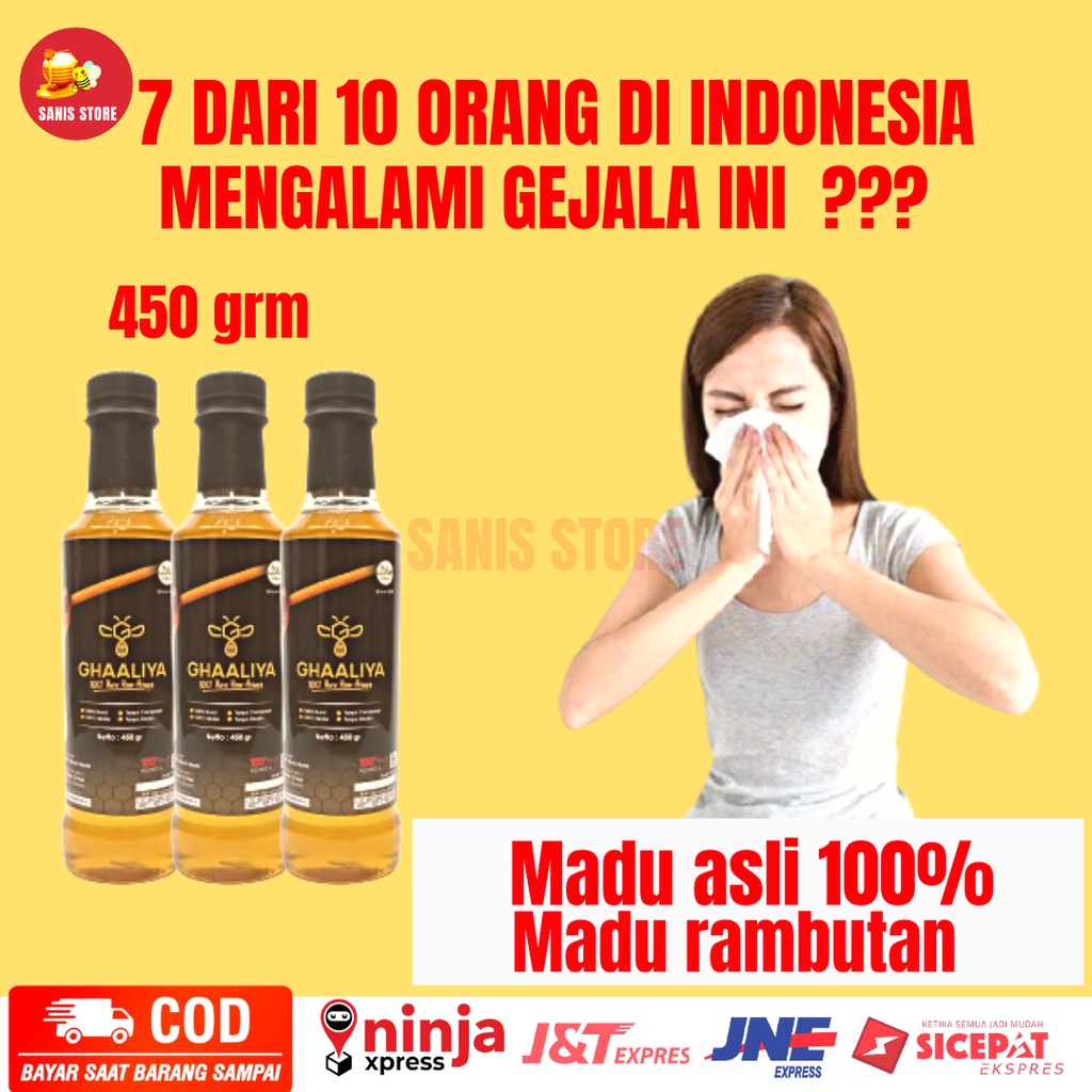 

Madu Murni Hutan Asli Nektar Rambutan100% Original Alami Tanpa Campuran Suplemen Untuk Meningkatkan Imun Tubuh Pria Dan Wanita/450Gr