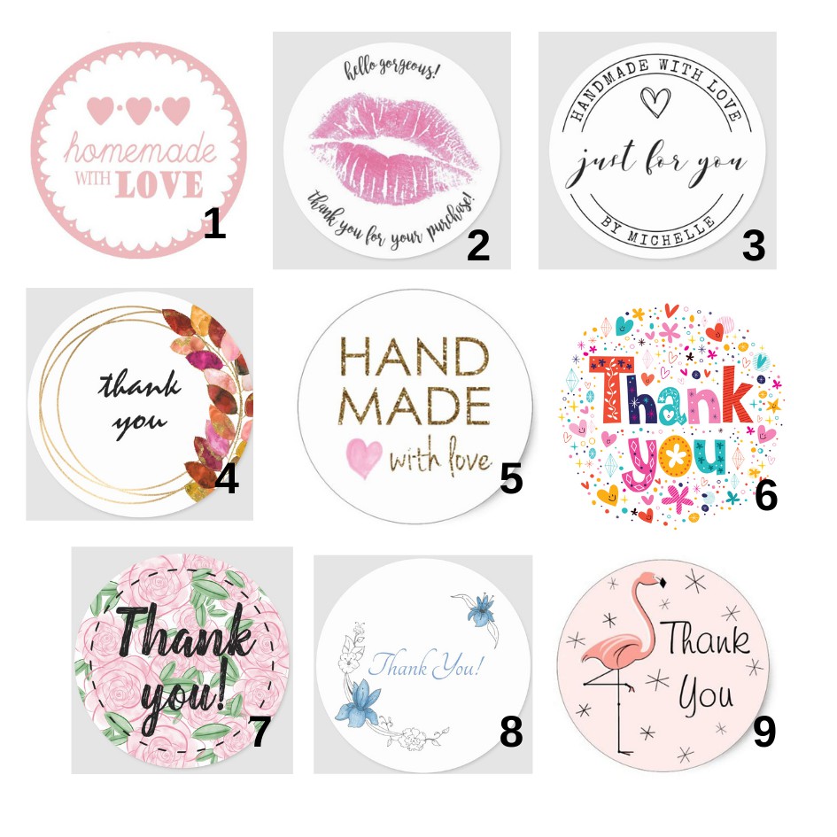

THANK YOU CARD BULAT / HANG TAG BULAT MURAH / TIDAK ADA MINIMAL ORDER