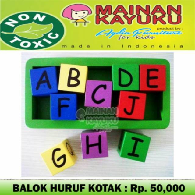 

Balok Huruf Kotak