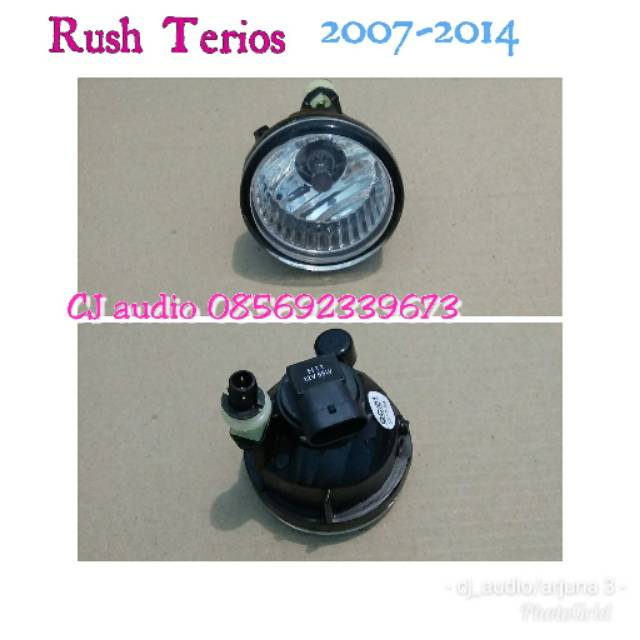 Lampu batok foglamp fog lamp rush terios 2007 2008 2009 2010 2011 2012 2013 2013