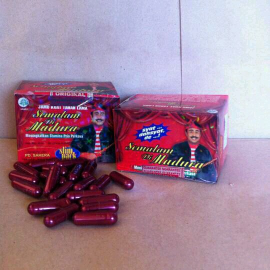 Jamu Kapsul Semalam dimadura Jamu Asli Madura