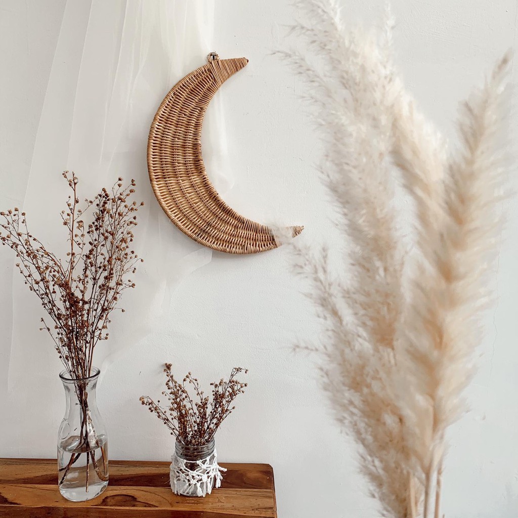 Jual RATTAN MOON (Hiasan Dinding Rotan Tenun Berbentuk Bulan) Indonesia ...