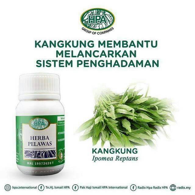

HPA Malaysia Kapsul Herbal Pelawas isi 60 kapsul