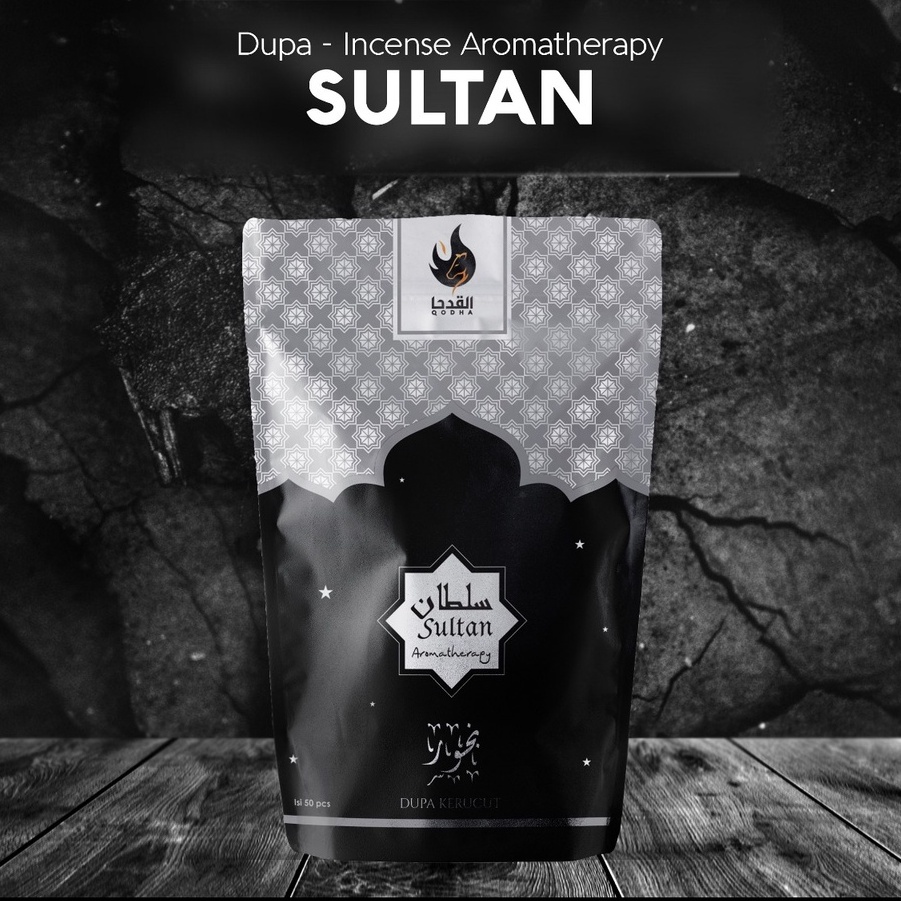 Dupa Kerucut Bukhur Qodha SULTAN Buhur Gaharu Qodha Aromaterapi