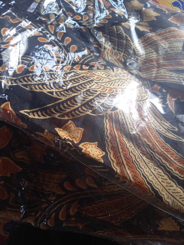 Batik Couple Keluarga Sania Ruffle Ori Ndoro Jowi Dnt Motif Pari Mataram
