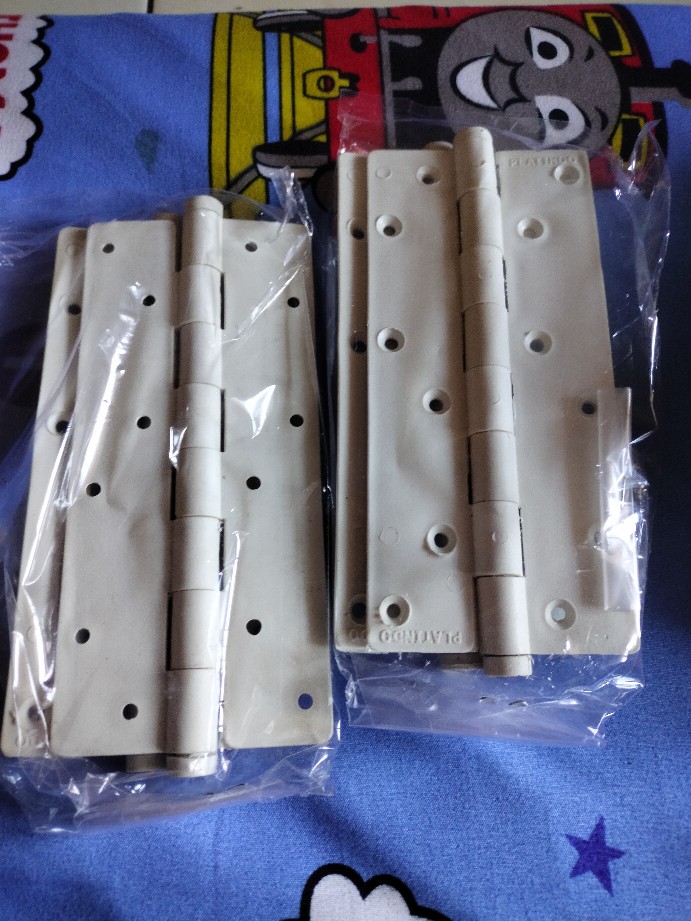 Engsel Plastik 6 Putih Engsel Pvc 6 Putih Engsel Pintu Kamar Mandi 6 Putih