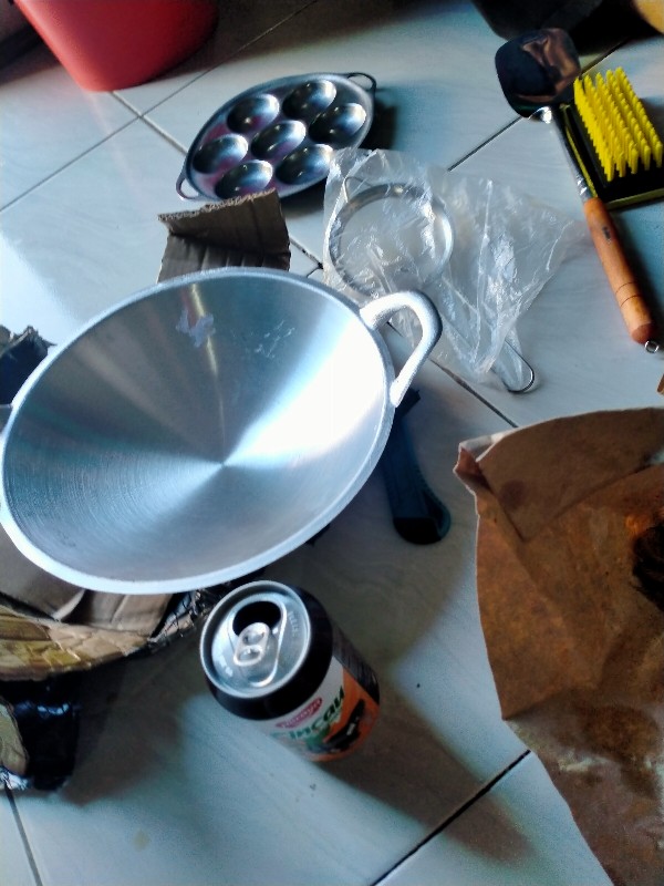 Wajan Kuali Penggorengan Aluminium Cor Ukuran 12,13 Dan 14