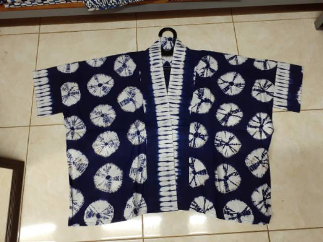 BLOUSE BATIK KIMONO SHIBORI