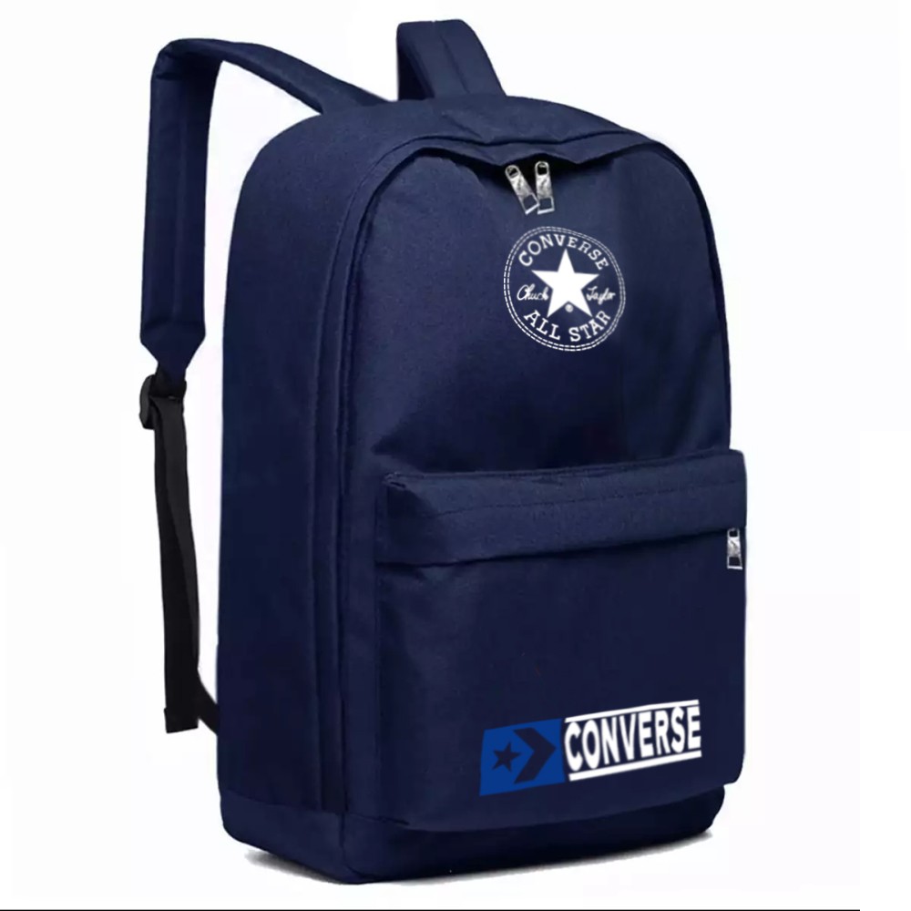 SHOPEE 6.6 SUPER SALE!! Fashion Pria Tas Ransel Distro C-90 Tas Punggung Pria Tas Sekolah dan Outdoor Trendy #Dark Blue