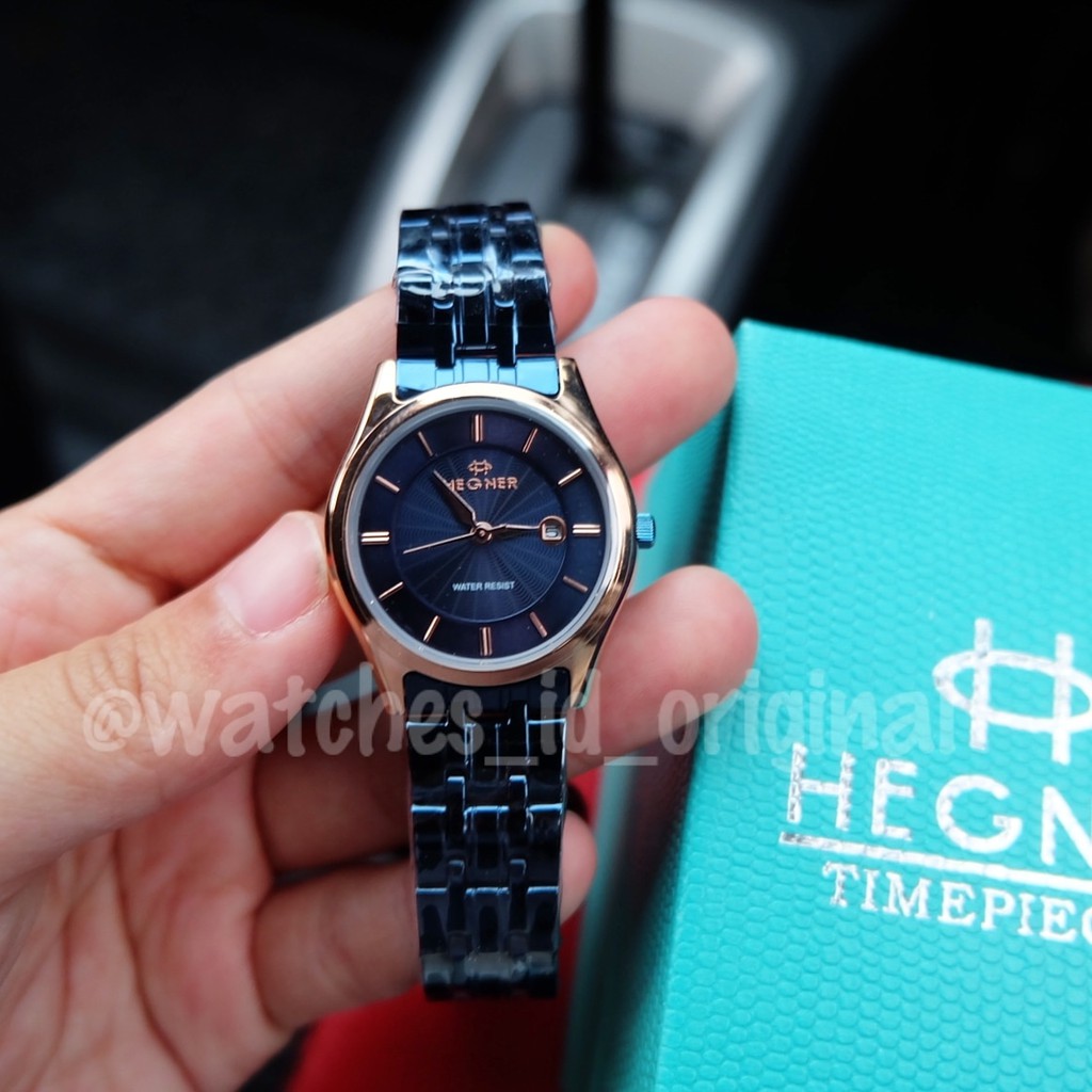 Jam Tangan Couple Hegner 1261 LG Original