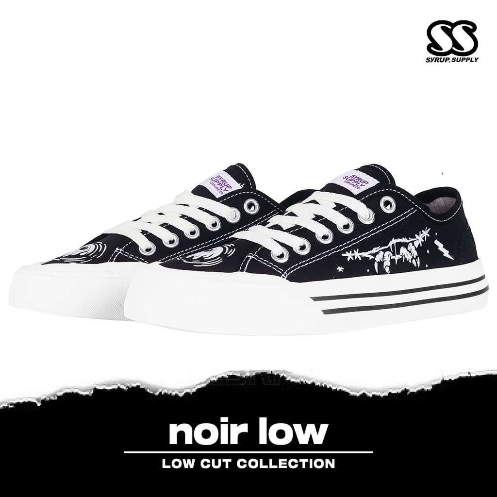 Syrup Supply - Noir Low - Sneakers - Sepatu Unisex