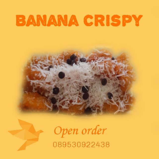 

Pisang keju crispy