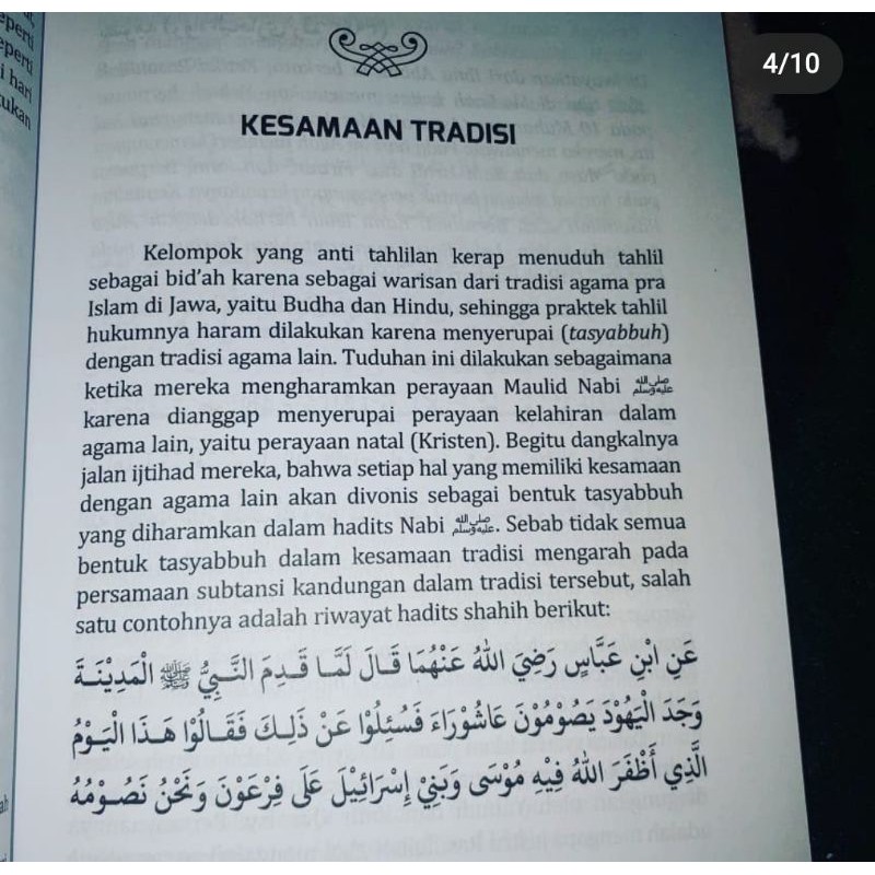 tahlilan bidah hasanah