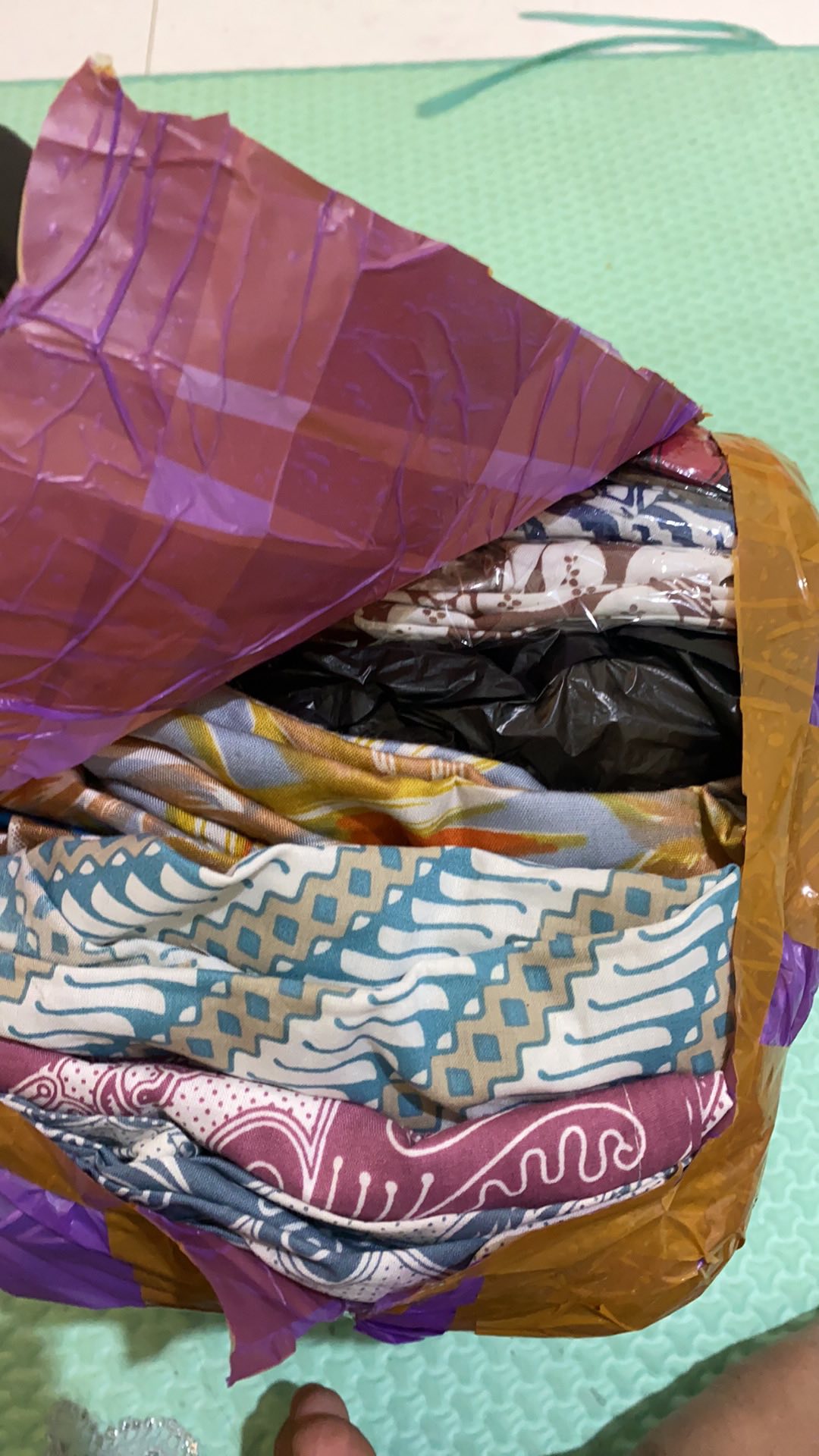 Gamis Batik (cod) Manggar Gamis Batik Pesta Model Terbaru