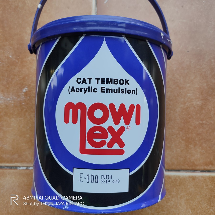 Jual Mowilex Emulsion Warna Standar Cat Tembok L Gallon Ready Mix Warna Jadi Shopee Indonesia