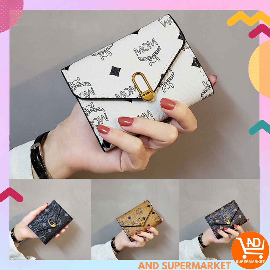 Dompet Lipat Wanita Murah Dompet Cewek Mini Motif Cantik Import Dompet Wanita Lipat D62