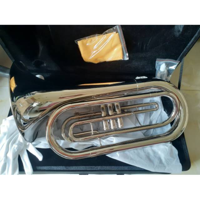 Baritone Marching Trumpet Terompet Amstrong Original import Komplit
