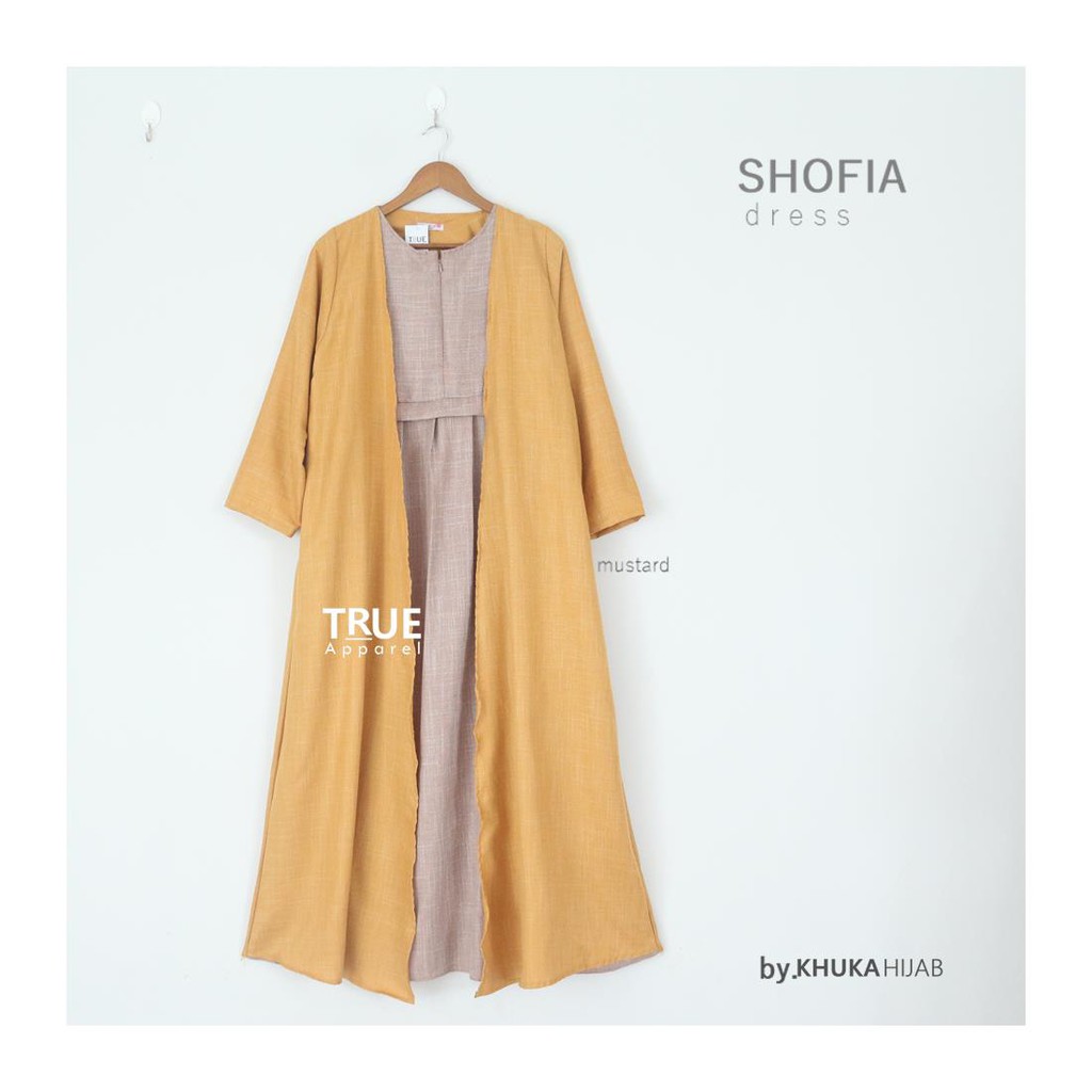 DRESS KOMBINASI BUSUI LINEN